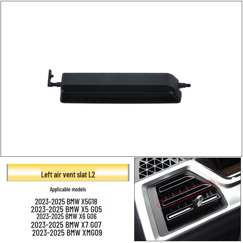 BMW X5/X6/X7 Air Vent Repair Kit: Adjustment Knob Shaft & Panel Frame