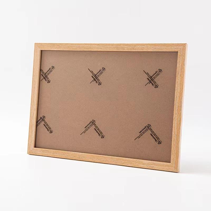 Large Size Wooden Photo Frame Wall Gallery Rectangle Minimalist Style Extra Big Picture Frame Set for Living Room and Bedroom