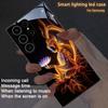 Lotus Boeddha Kleurrijke Lichtgevende Telefoonhoesje Voor Samsung S26 S25 S24 S23 FE S22 S21 Ultra Plus Z Fold 7 6 5 LED Licht Schijnende Cover