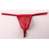 Pánské G-String síť Příze Průhledné spodky Tanga Spodní prádlo Kalhotky Velká velikost T-back