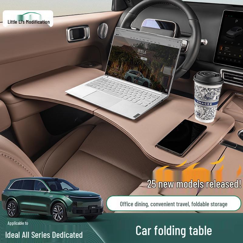 Compatible with Ideal i6/i8/L6/L7/L8/L9 Folding Table: Multi-functional Desk, Dining Table & Car Interior Accessories