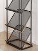 Floor-Standing Wrought Iron Magazine & Brochure Display Rack