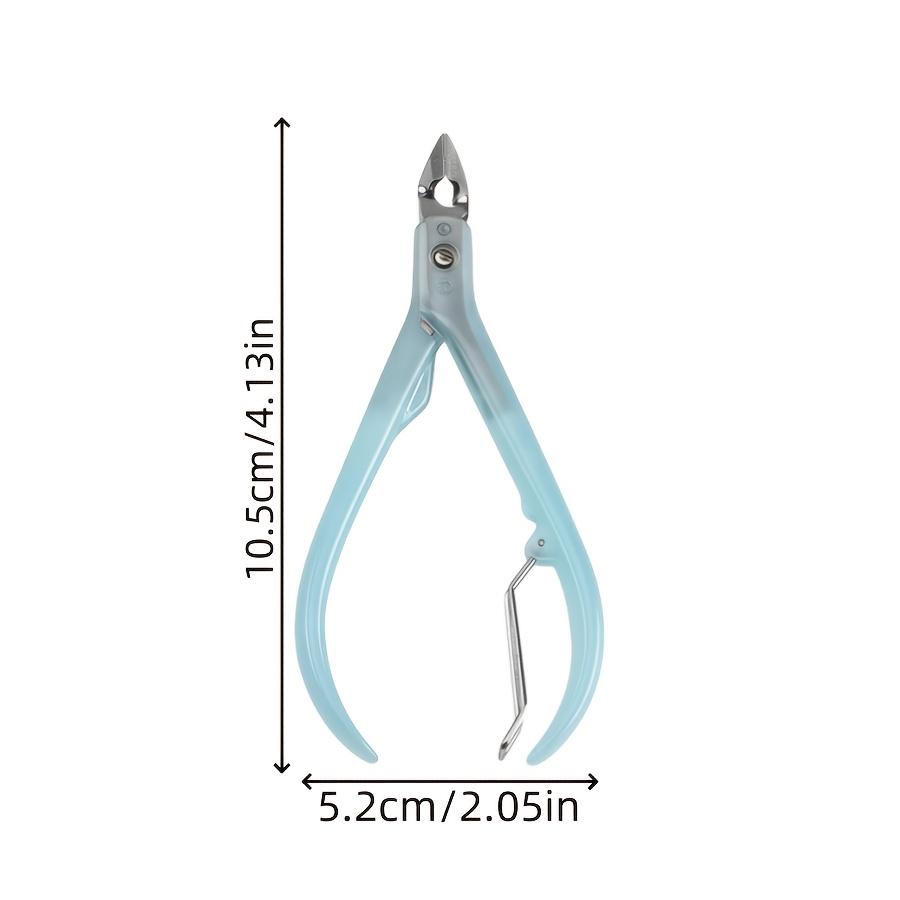 Transparent Eagle Beak Pliers, Sharp Toenail Clippers for Dead Skin Removal, Portable Nail Care Tool Trimmers for Thick Nails, Professional Pedicure