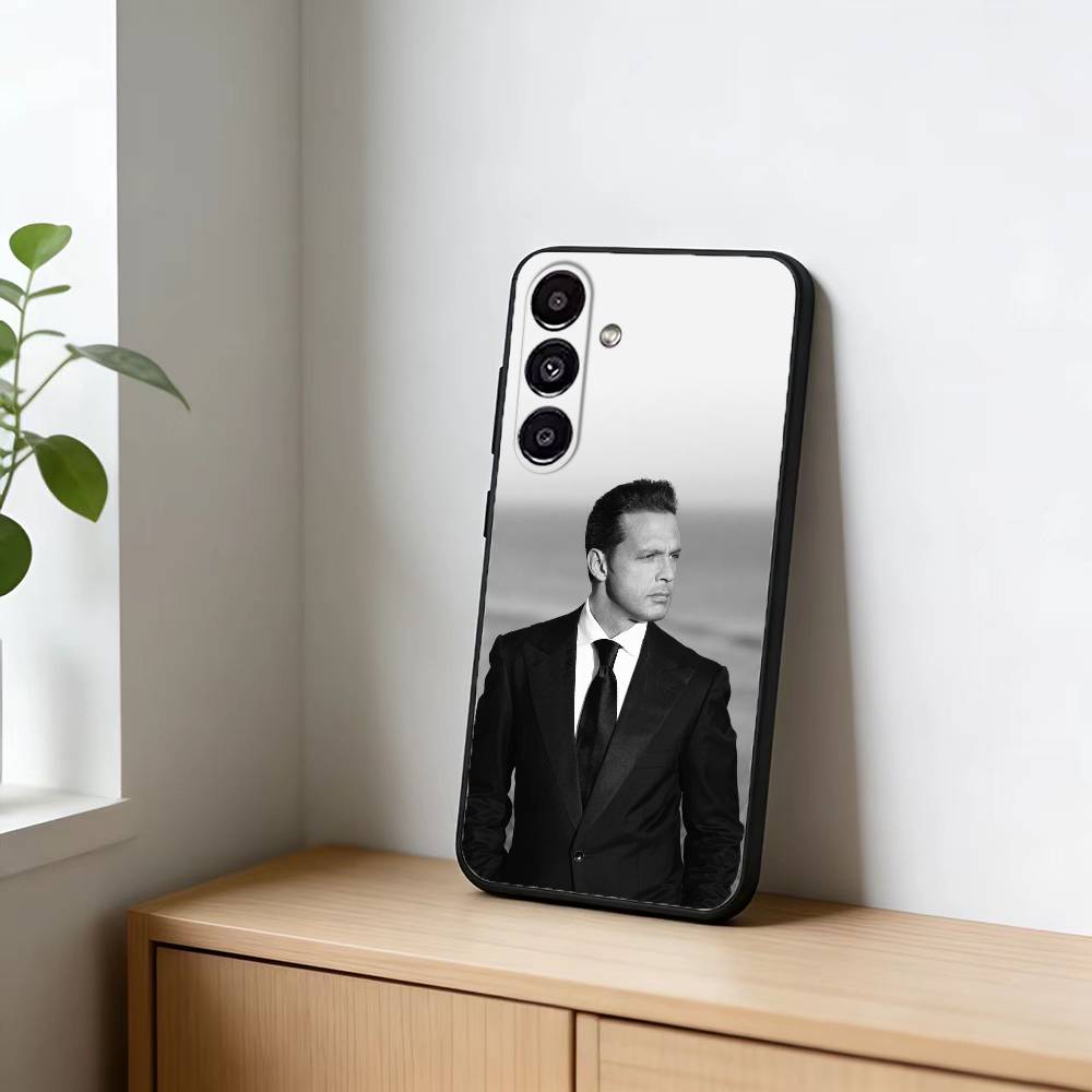 L-Luis M-Miguel Mexico Singer Phone Case For Samsung Galaxy A91,80,73,72 ,71,53,52,32 ,31,22,21s,20,Soft Black Case