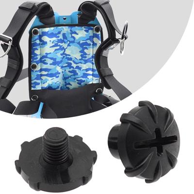 Backplate Book Šrouby Backplate Měkký postroj Upevňovací šrouby Potápěčské hardwarové příslušenství pro potápění s přístrojem