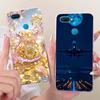 For Oppo A12 Clear Case Aesthetic Luxury Cute Fashion Flowers Funny Painted Casing For Oppo A 12 CPH2083 CPH2077