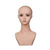 Mannequin Hoofd met Schouders PVC Materiaal Schouder Foto Prop voor Salon Eigenaren,