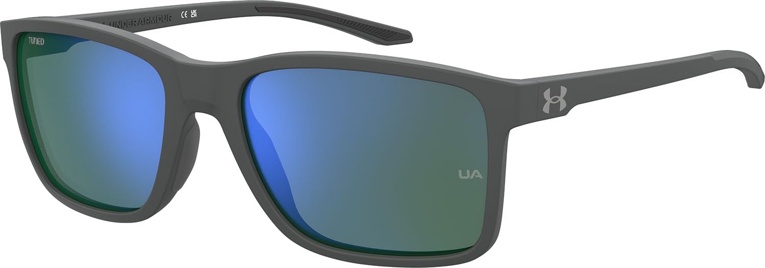

Under Armour Sunglasses UA HUSTLE TR90 Frame XL Lens Matte Gray 59 XL-59