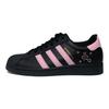 Tênis Originais SUPERSTAR de Cano Baixo para Skate Unissex Preto Rosa EG4959(Equipe551-)