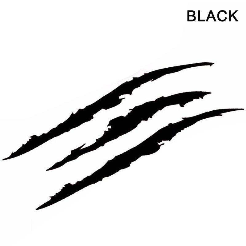 

Автомобильная лампа Vinly Monster Claw Marks Dinosaur Raptor наклейка для BMW E46 E90 Mercedes Benz аксессуары Ford Focus Mk2 Peugeot 307 3 чёрный