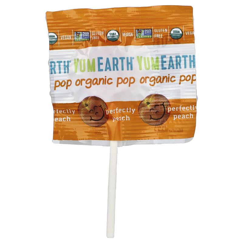 Organic Pops, Pomegranate, Watermelon, Peach, Strawberry, 6 Oz (170 G)