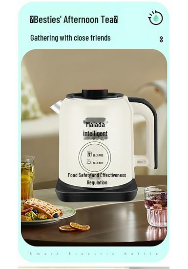 Wanlida Durable Anti-Scald Smart Electric Kettle with Temperature Display