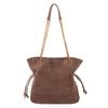 Vintage mattes Wildleder Ketten Achseltasche Damen 2026 Frühherbst Nische Leichter Luxus Schulter Handtasche