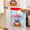 Wall Mounted Large Capacity Storage Bag Kitchen Garbage Bag Clutter Organizer Velcro Storage Pocket Multi-Purpose High Elastic