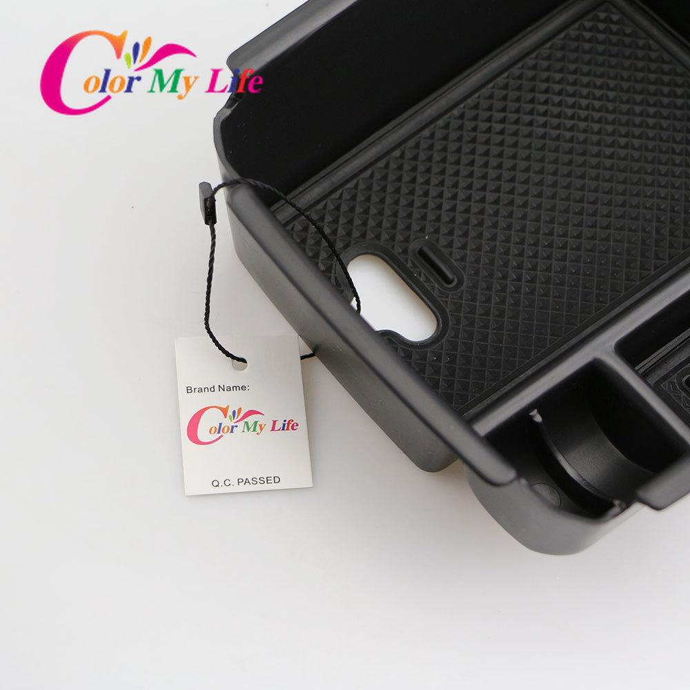 Cutie de depozitare pentru cotiera auto Color My Life pentru Volkswagen VW Tiguan Mk2 2016 - Cutie de depozitare interior consola centrala