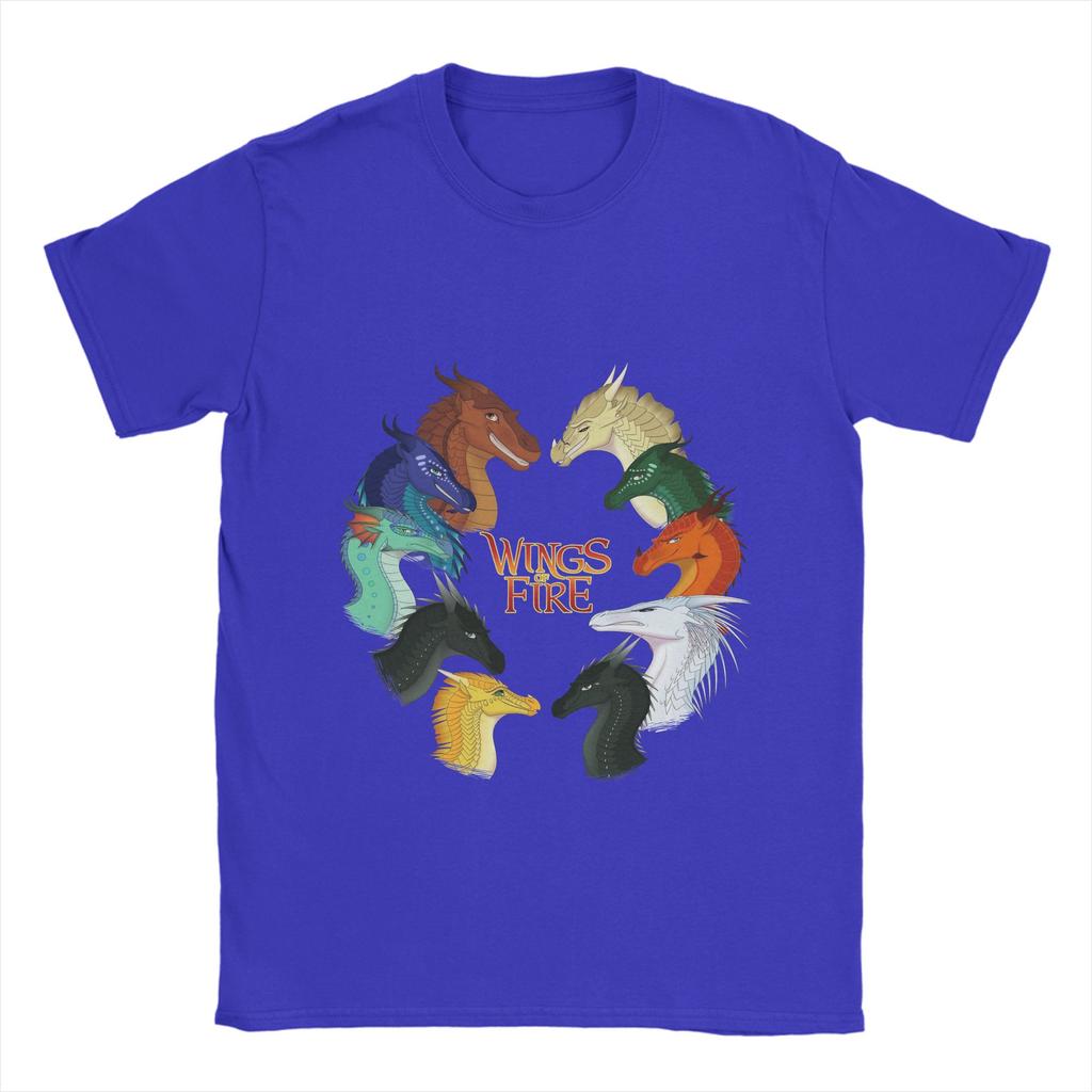 Wings of Fire T-Shirt for Men  Novelty Pure Cotton Tees Crewneck Short Sleeve T Shirt Summer Tops