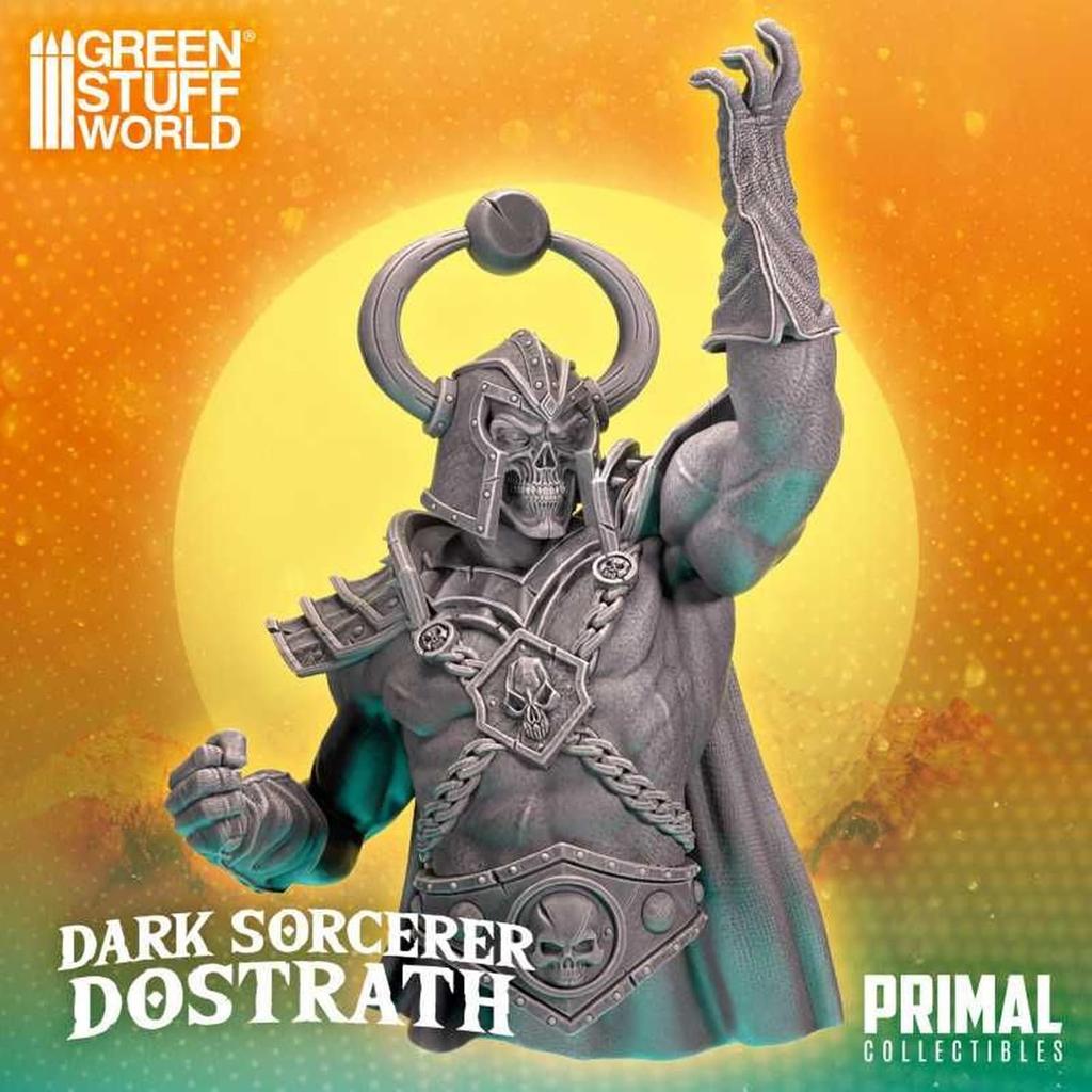 Green Stuff World Scale PRIMAL Collectibles Dark Magician Dostras 3D Printer Kit 1/12 GSWD-12673 (Person)