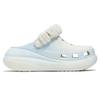 Crocs Classic Clog Warm Pudding EVA Refreshing Trend Graffiti Personality Unique Hole Shoes Unisex Pale Blue