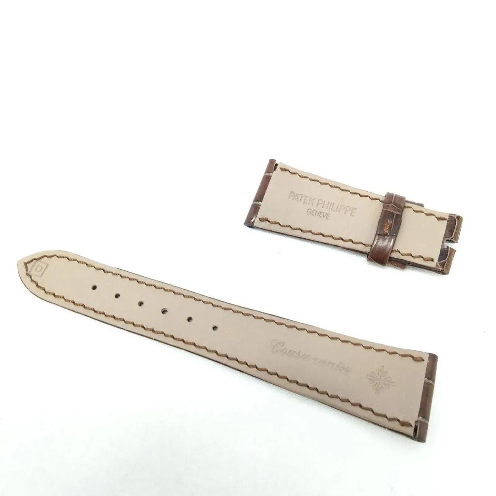 Used PATEK PHILIPPE Genuine Alligator Strap Watch Band