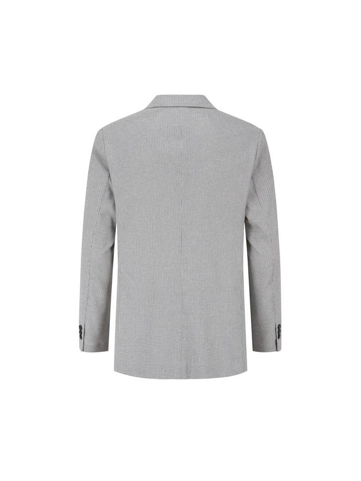 Ziozia Men'S Linen Blend Air Pattern Jacket_Aaf3Kg1102Be