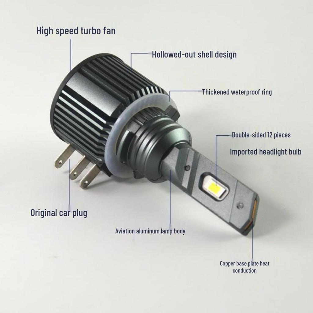 Reflektor LED Volkswagen Golf 7 Żarówka H15 Światła Drogowe do Sportsvan, Touran, Touareg