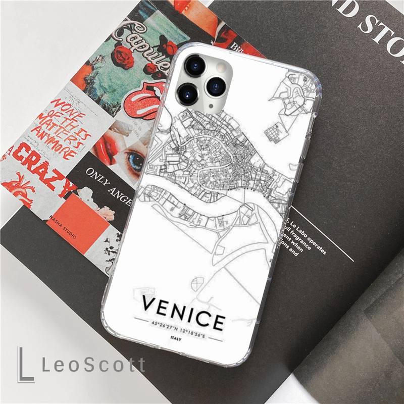 

Чохол для телефону Ins Travel Country Sketch City Map Phone Case для iphone 13 12 5 5s 5c se 6 6s 7 8 plus x xs xr 11 pro max 11 Pro Max