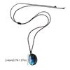 With Rope Natural Labradorite Pendant Raw Stone Polishing Natural Training Stone  Travel