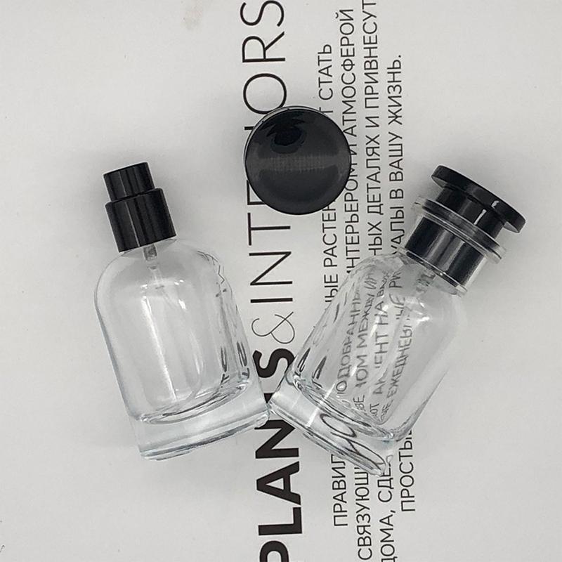 30Ml Glass Empty Refillable Perfume Bottle Travel Portable Sample Bottle Diy