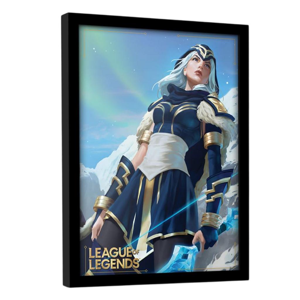 League Of Legends Ashe Framed Poster