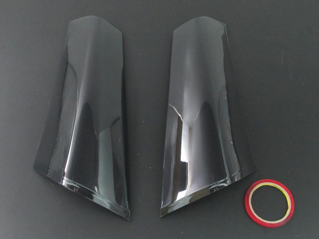 BRIGHTZ Smoked Tail Light Covers for Wagon R Stingray MH23S Compatible with and 23S MH Stingrays [SMO-REA-143] MH23, 23, (Product Code 12678)