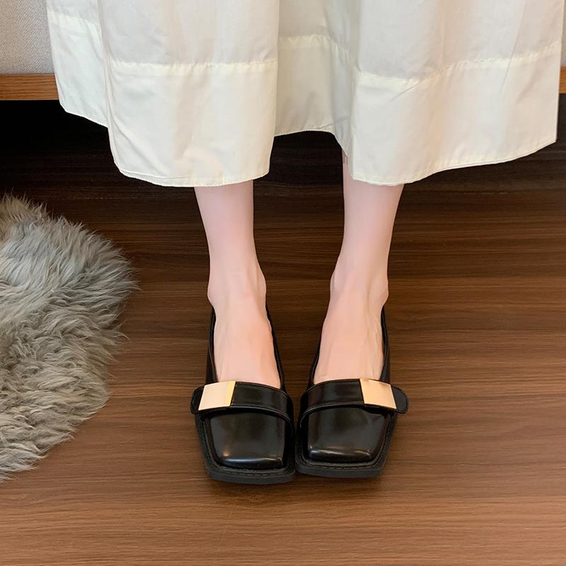 2025 New Shoes for Women Spring New Flat Shoes Fashion Shallow Ladies Ballerinas Flat Heel Casual Ballet Shoes