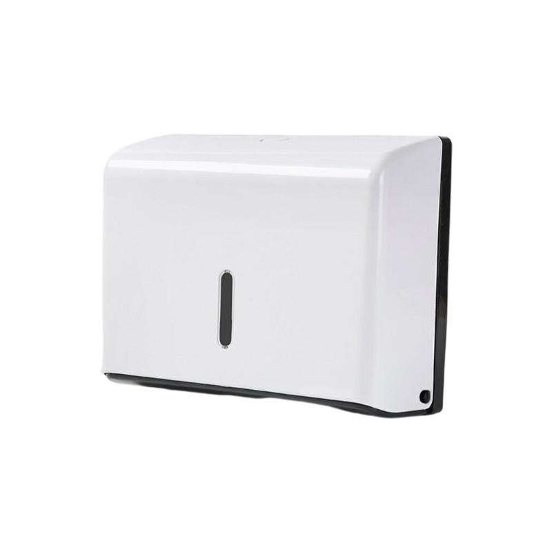 

Multi Roll Capacity Wall Mounted Toilet Paper Organizers Modern Plastic Design Tool Easy Mounting System for Bathrooms білий