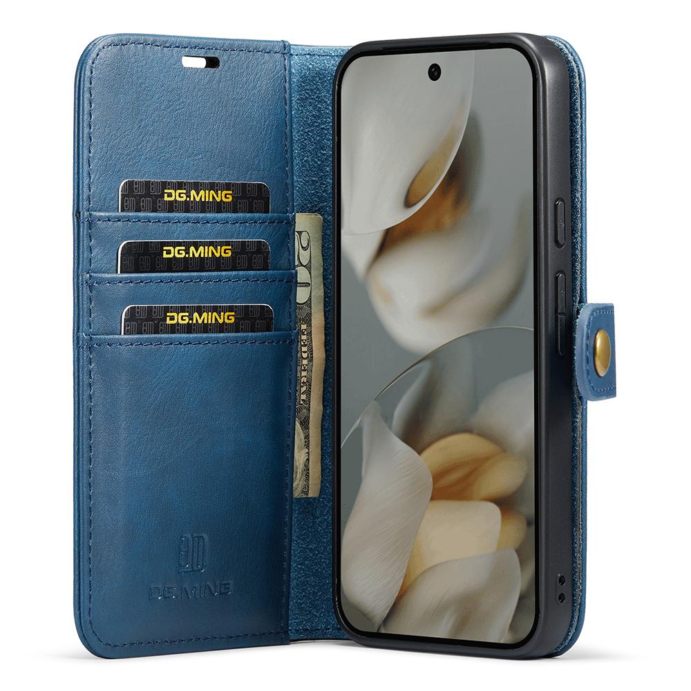 DG.MING pro Google Pixel 10 Pro/Pixel 10 Pouzdro Odnímatelný Kryt na telefon z dělené kůže
