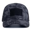 Men's Camouflage Tactical Baseball Cap With 3 Velcro Patches Military Camouflage Hat Cap For Outdoor Jugle Fishing Hiking Caps