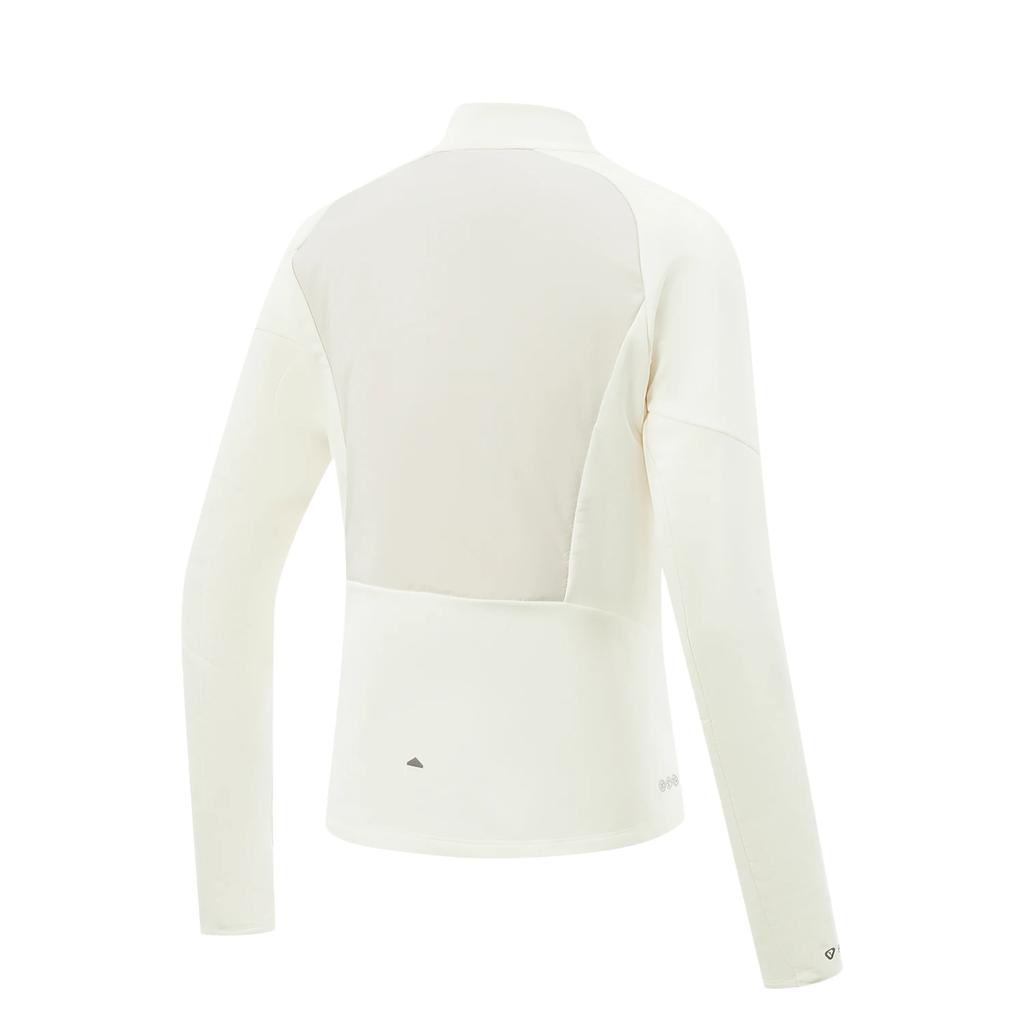 Li Ning Running Series Color Block Stand Collar Zipper Cotton Jacket Women Jackets AJMV152-3