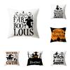 Halloween Theme Pillow Cover Sofa Cushion  Holiday Gift Party Decor Home