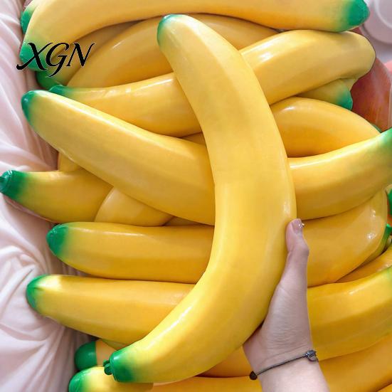 Stress Ball Alternative Banana Squeeze Toy Giant Relief Soft TPR Slow Rebound for Kids Fidget Adults Birthday Christmas Gift Focus And Relaxation