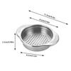 Stainless Steel Can Strainer, Tuna Strainer, Canning Colander, Food Strainer, Oil Drainer, Kitchen Vegetable Fruit