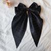 Woman Girls New Bowknot Streamer Hairpin Chiffon Ribbon Barrette Bow Back Head Spring Clip Headwear Fashion Hair Accessories