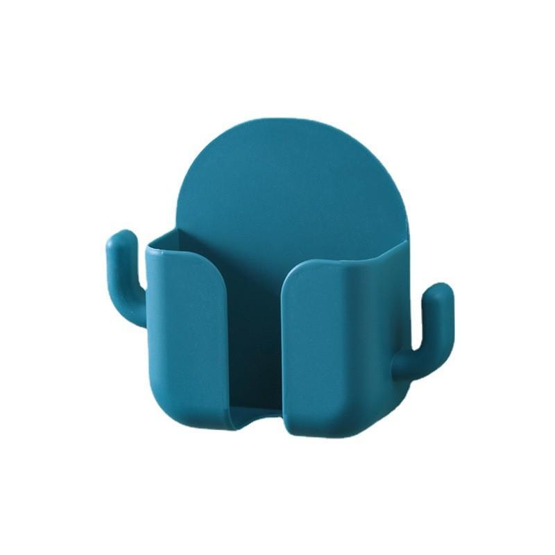 1ks Nástěnný organizér Úložný box Dálkové ovládání Zásuvka mobilního telefonu Nástěnný držák Nabíjecí multifunkční držák Stojan