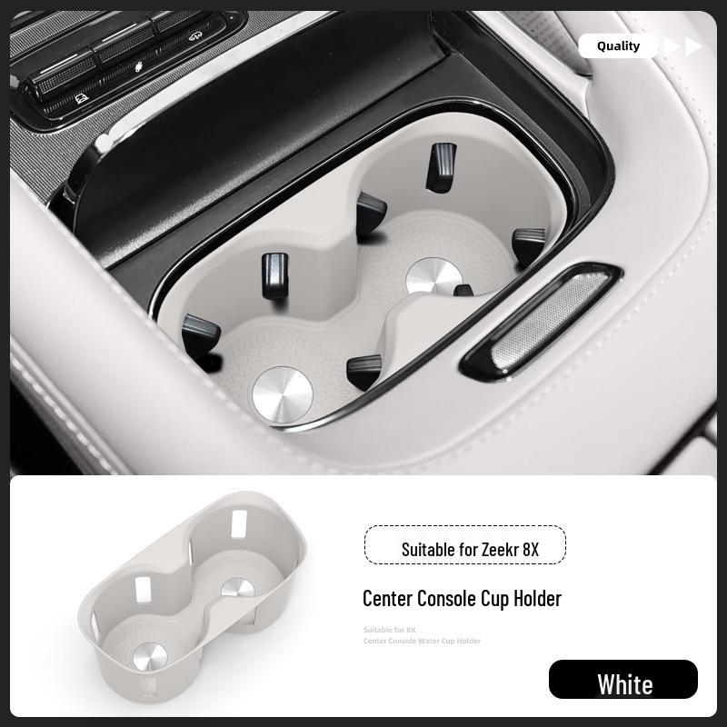 Zeekr 8X Center Console Silicone Anti-slip Cup Holder Mat for 26 Models - Car Accessory
