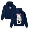 Mein Dress-Up Darling Anime Kitagawa Marin Grafik Hoodie Herren Damen Übergroß Streetwear Y2k Sweatshirt Hoodies Locker Fleece Warm Damen Herren Kleidung