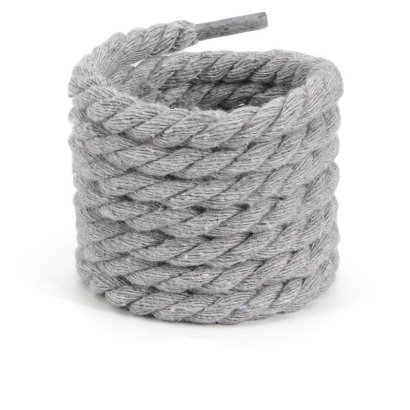 8MM Durable Cotton Shoelaces Replacement Laces for Shoes Round Thick Hemp Rope Shoe Laces Width 8MM Length 120CM Unisex