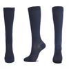 Compress Socks Pressure Leg Men Women 15-20 Mmhg Running Sport Travel Compression Stockings Multi Nylon Black White