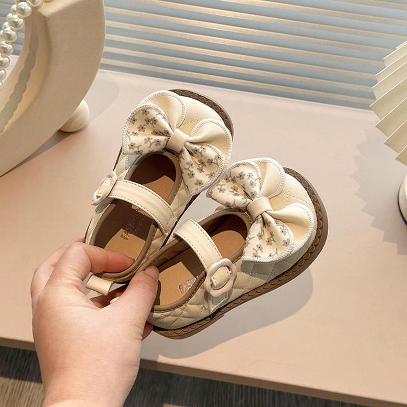 2025 Mori-Style Girls' Mary Janes: Spring/Autumn Sweet Leather Princess Shoes