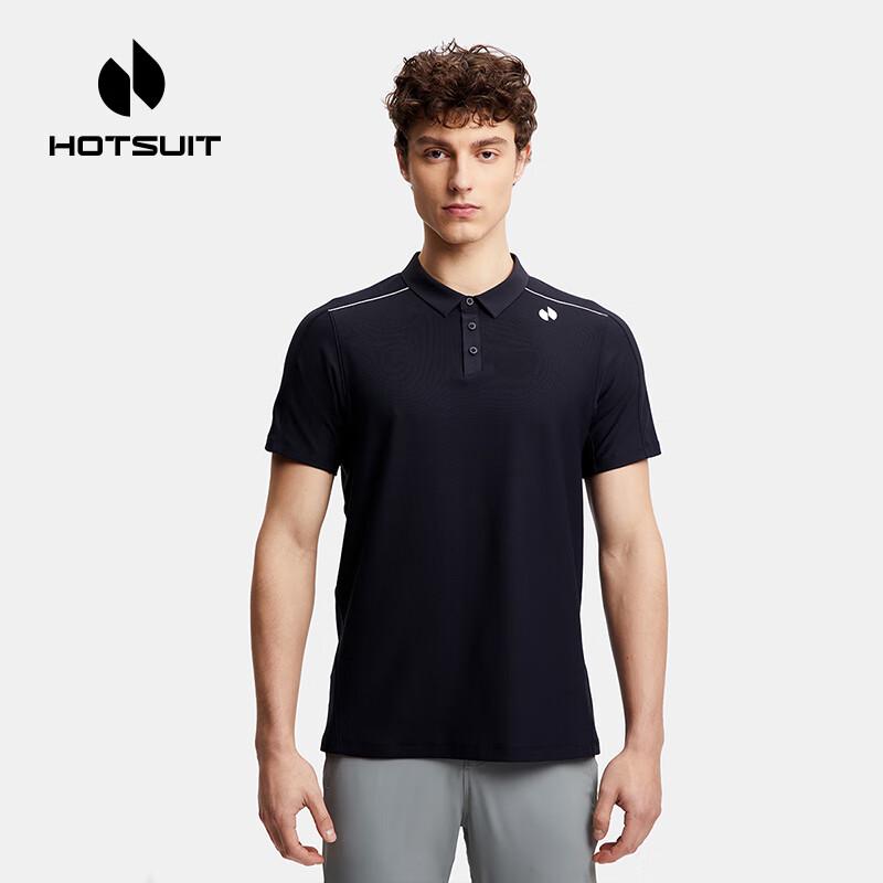 HOTSUIT Вязаная футболка-поло с коротким рукавом H1311001 M