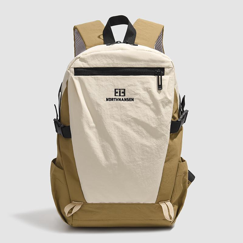 Color Block Outdoor Backpack Unisex Sports Backpack Lightweight Travel Backpack