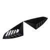 2PCS Rear Side Window Louvers Racing     Vent Scoop Shades Cover Blinds for 4 Series  6 Gran   2020 to 2024