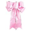 Glitter 25cm Luxurious Bow Hangings For Charming Christmas Decor Tree