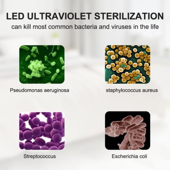 Portable LED UV Ultraviolet Sterilizer Disinfection Light USB Germicidal Lamp